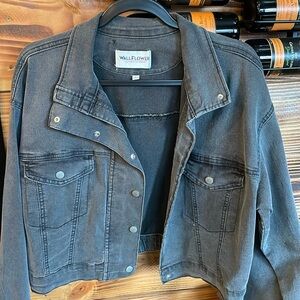 Medium gray jean jacket